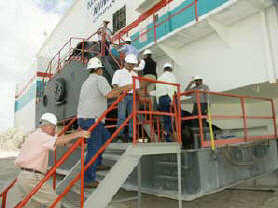White Rock Quarries - dragline tours