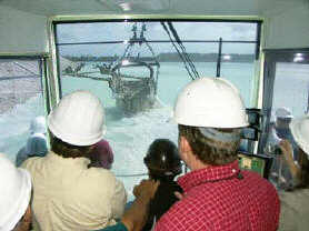White Rock Quarries - dragline tours